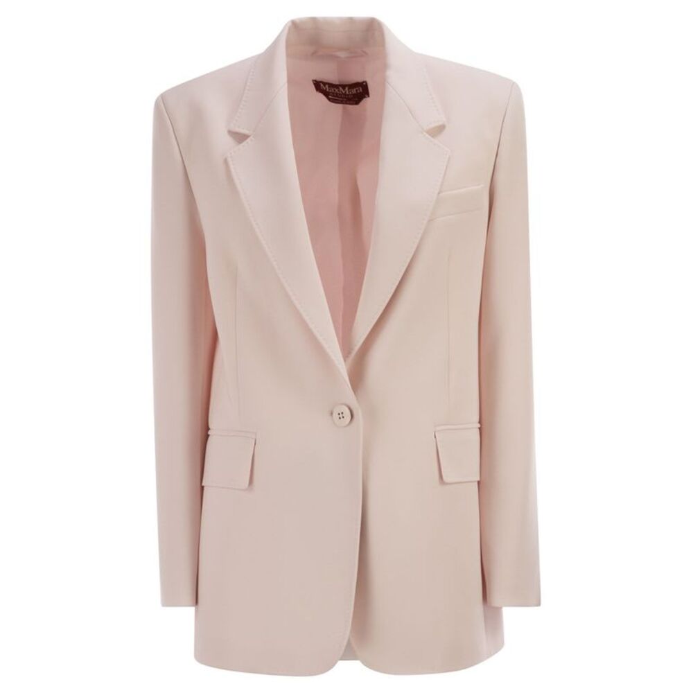 Maxmara Studio Women Mstbosco - Single-Breasted Cady Blazer